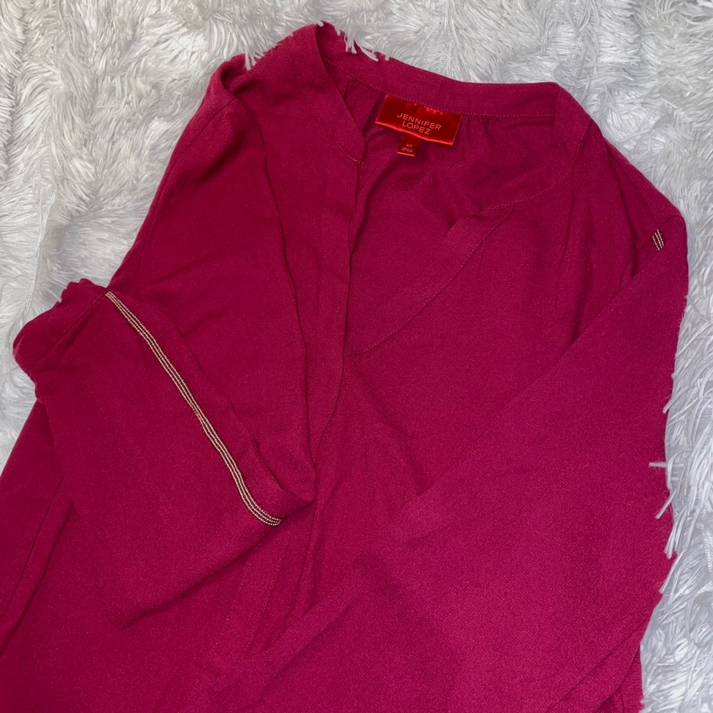 Jennifer Lopez Dressy Shirt